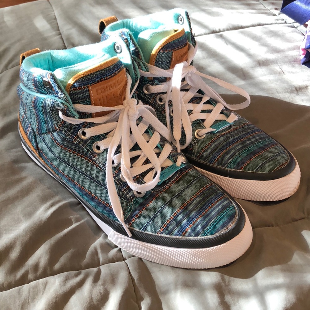 Converse Allstar Baseline Mid -Aztec Print